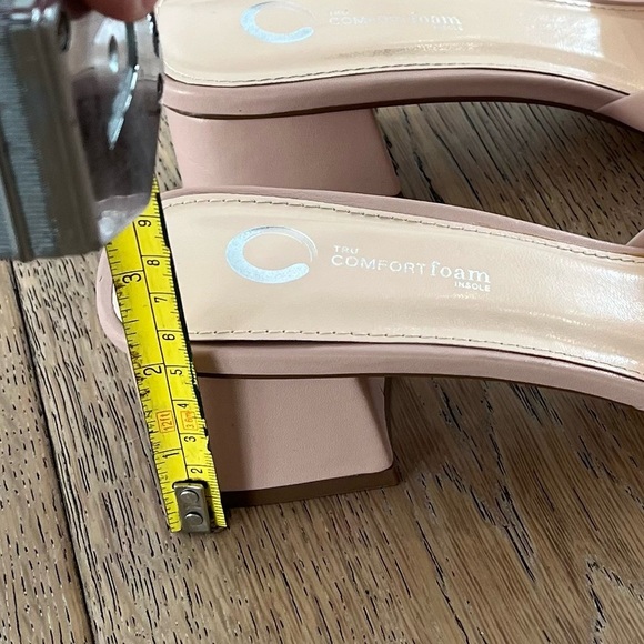 Journee Collection Women's Jaydin Tru Comfort Slip On Sandals, Nude Size 8.5M - Picture 2 of 11